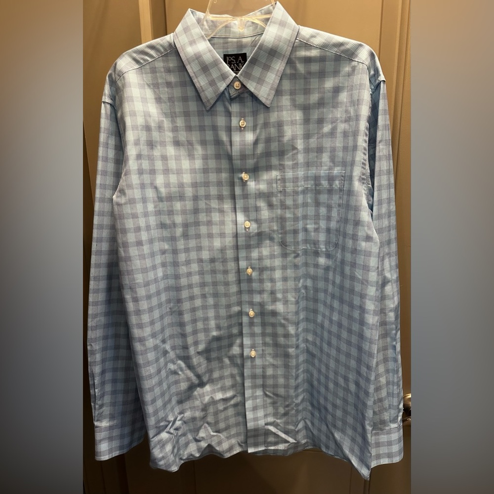 Jos. A. Bank Size L Cotton Long Sleeve Shirt NWOT
